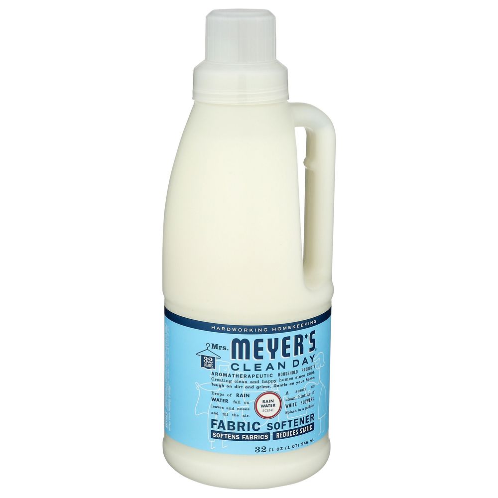 Mrs. Meyer's Clean Day Rain Water Fabric Softener, 32 Fluid Ounce -- 6 Per Case