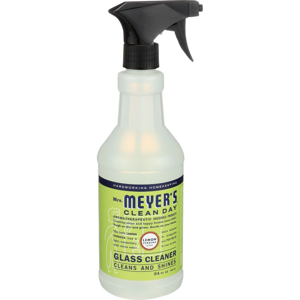 Mrs. Meyer's Clean Day Lemon Verbena Scented Glass Cleaner, 24 Ounce -- 6 Per Case