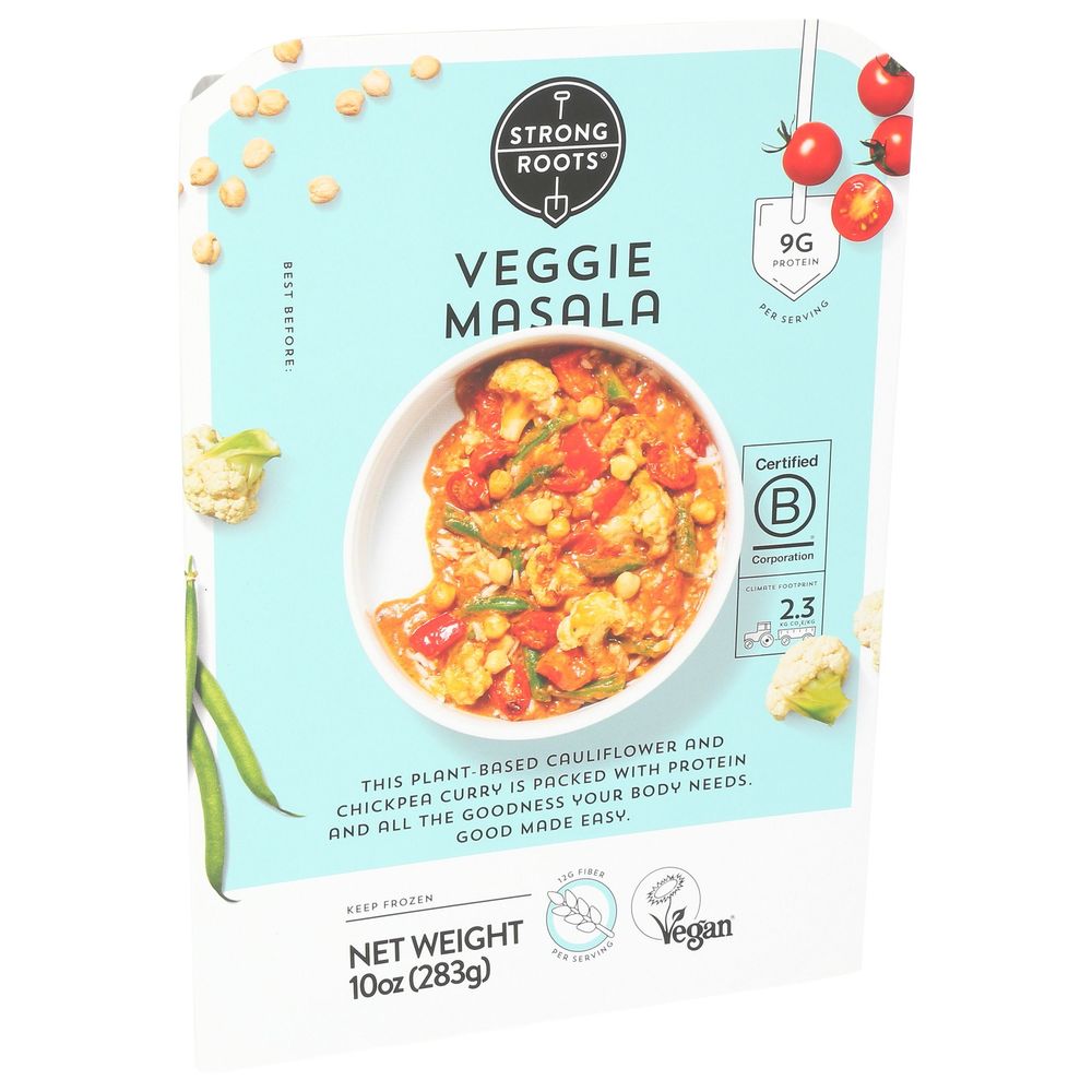 Strong Roots Veggie Masala, 10 Ounce -- 9 Per Case