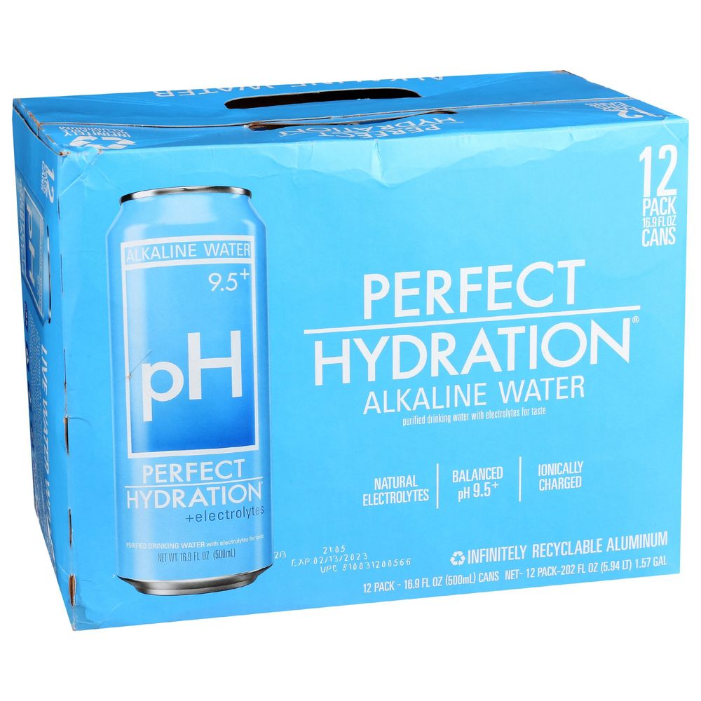 Perfect Hydration Alkaline Water, 202 Fluid Ounce -- 2 Per Case