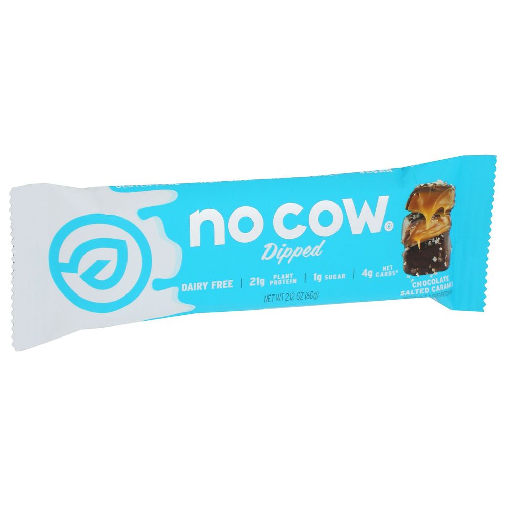 No Cow Dipped Chocolate Salted Caramel, 2.12 Ounce -- 12 Per Case