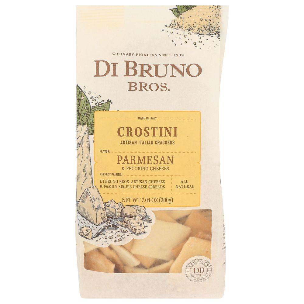 Di Bruno Bros. Parmesan And Pecorino Cheese Crostini, 7.04 Ounce -- 12 Per Case