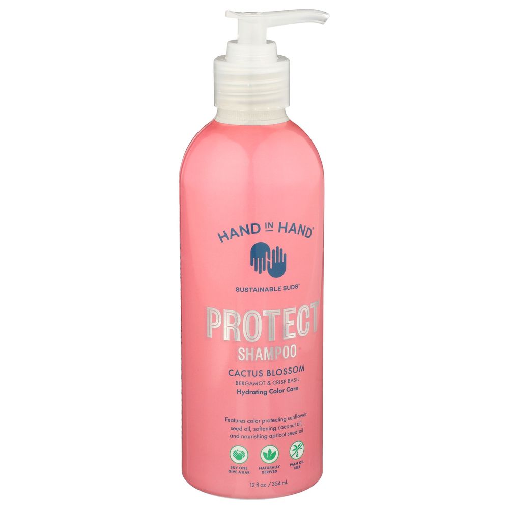 Hand In Hand Protect Cactus Blossom Shampoo, 12 Fluid Ounce