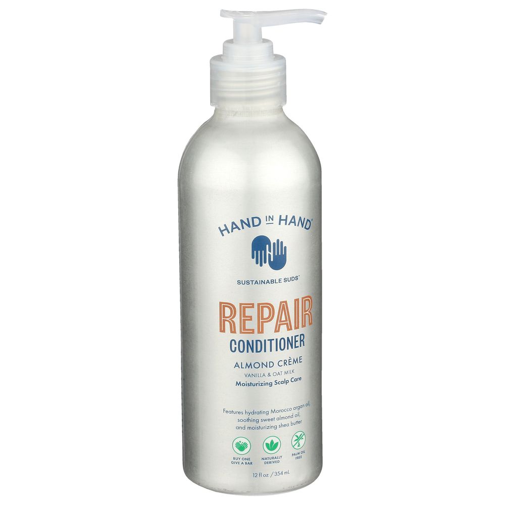 Hand In Hand Repair Almond Creme Conditioner, 12 Fluid Ounce