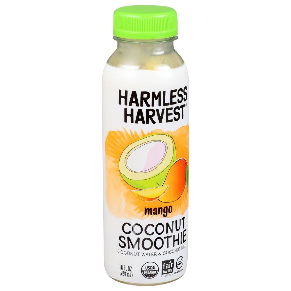 Harmless Harvest Organic Mango Coconut Smoothie, 10 Fluid Ounce -- 6 per case