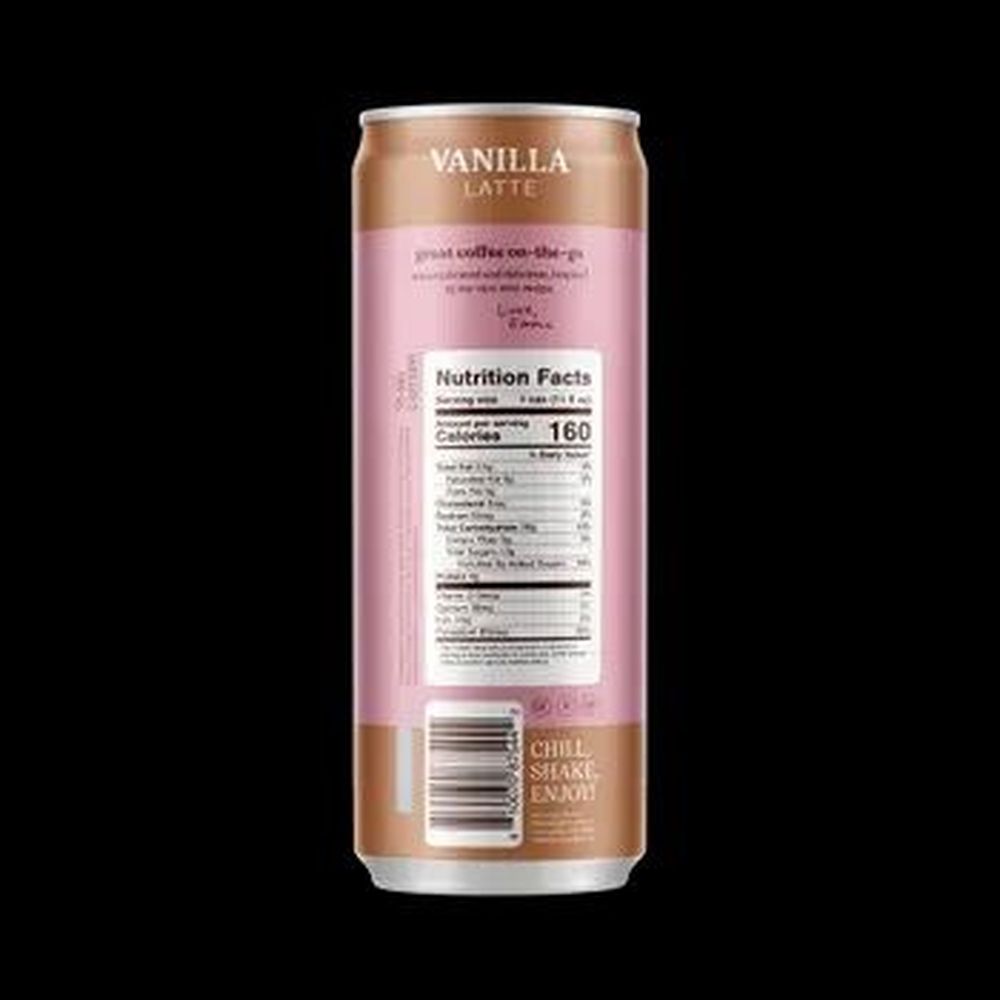 Chamberlain Oatmilk Vanilla Latte Coffee, 11 Fluid Ounce -- 12 Per Case