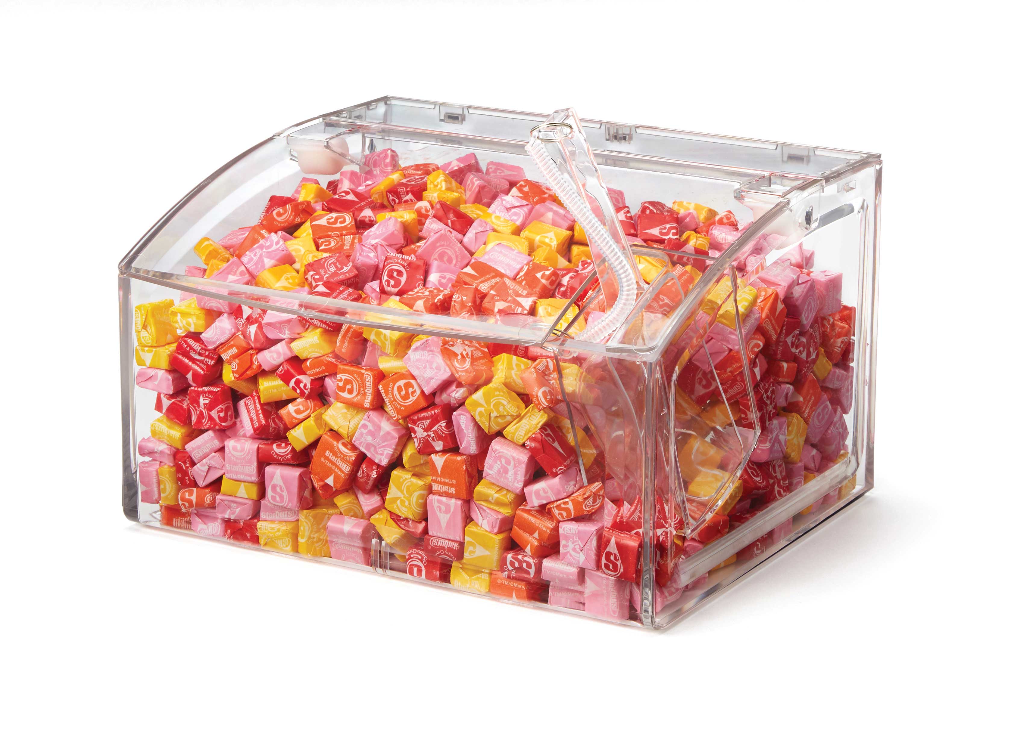Rosseto Clear Scoop Bin With Scoop, 2.1 Gallon Capacity