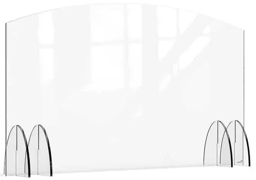 Rosseto Avant Guarde Acrylic Sneeze Guard, 48 X 28 Inch