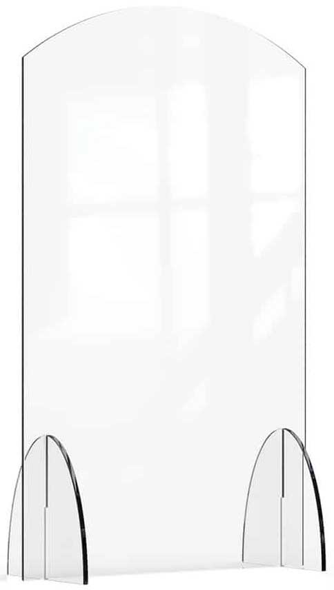 Rosseto Avant Guarde Acrylic Sneeze Guard, 24 X 40 Inch