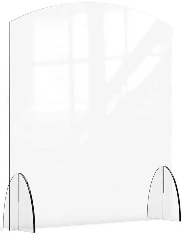 Rosseto Avant Guarde Acrylic Sneeze Guard, 36 X 40 Inch