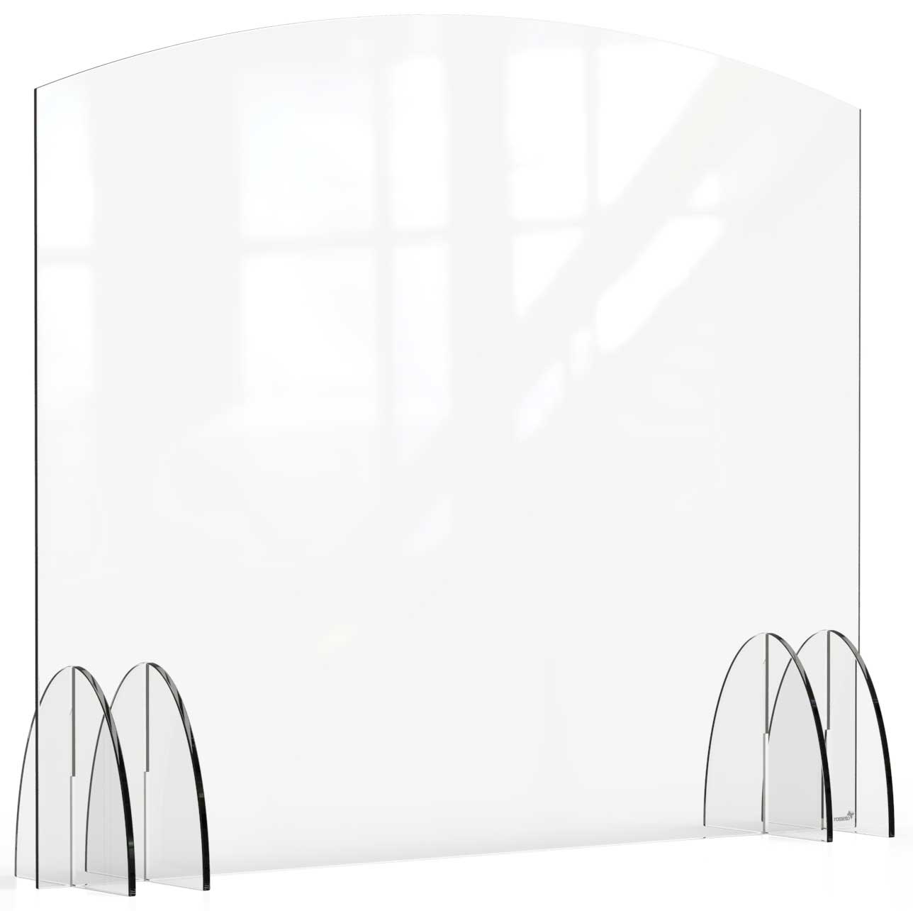 Rosseto Avant Guarde Acrylic Sneeze Guard, 48 X 40 Inch