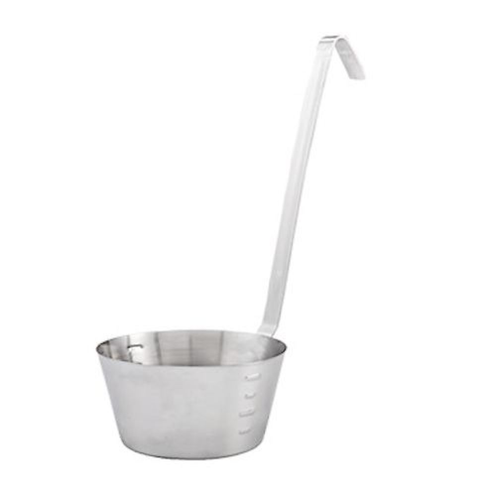 Winco Shhd-1 Stainless Steel Hooked Handle Dipper, 32 Ounce Capacity