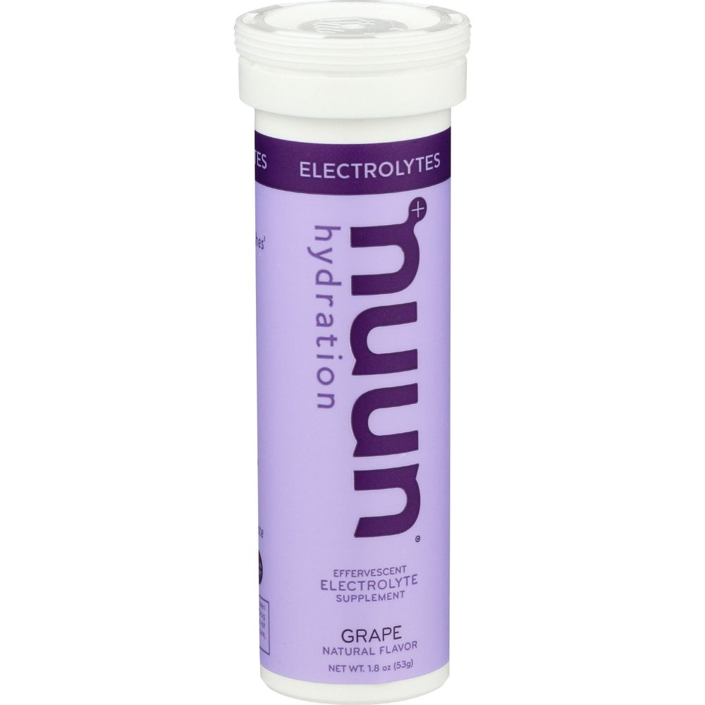 Nuun Grape Sport Hydration Tablet, 10 Count -- 8 Per Case