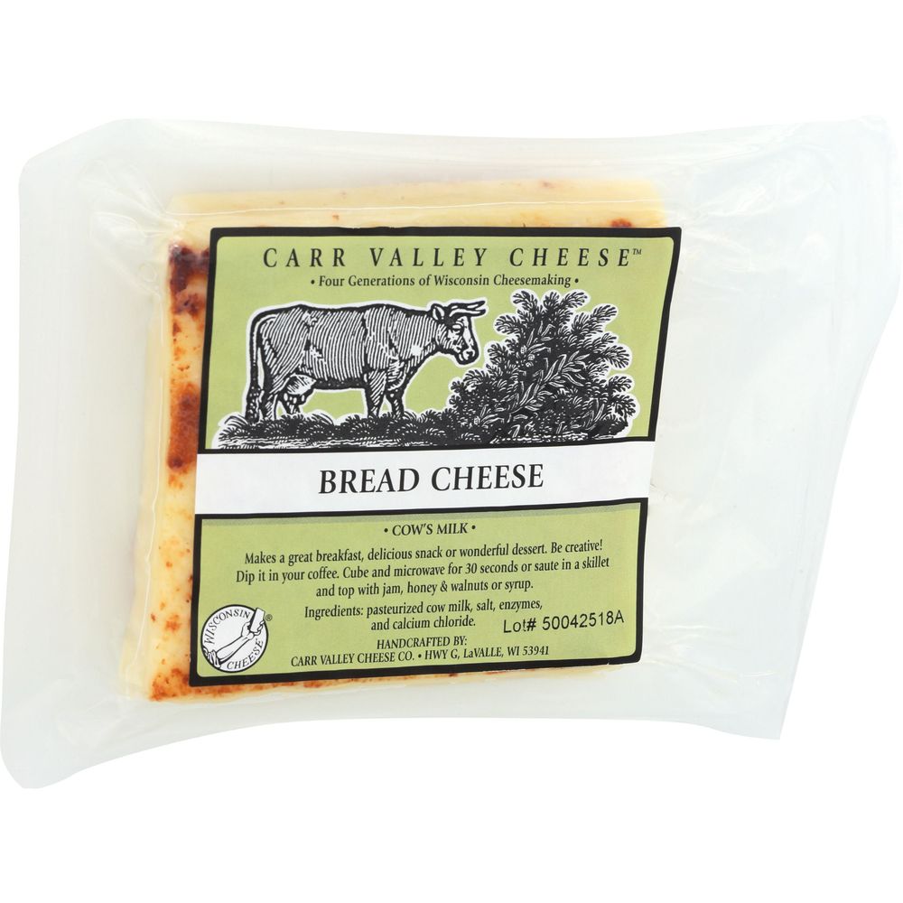 Carr Valley Bread Cheese, 6 Ounce -- 12 Per Case