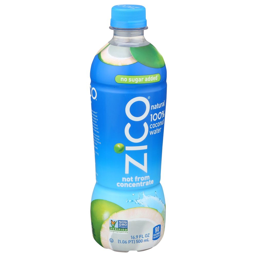 Zico Natural Coconut Water, 16.9 Ounce -- 12 per case