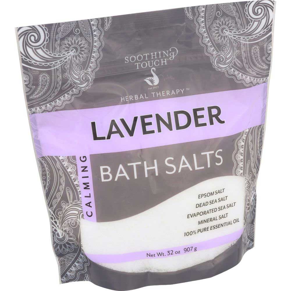 Soothing Touch Lavender Bath Salt, 32 Ounce