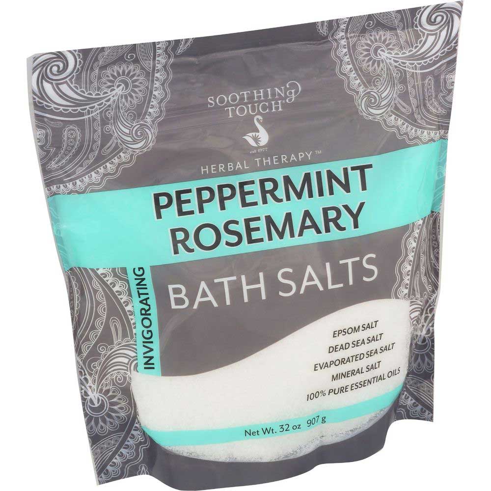 Soothing Touch Peppermint Rosemary Bath Salt, 32 Ounce