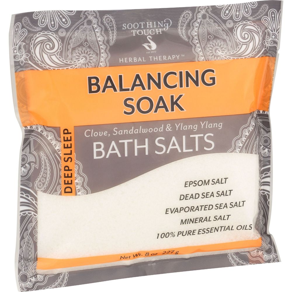 Soothing Touch Balancing Soak Bath Salt, 8 Ounce -- 6 Per Case