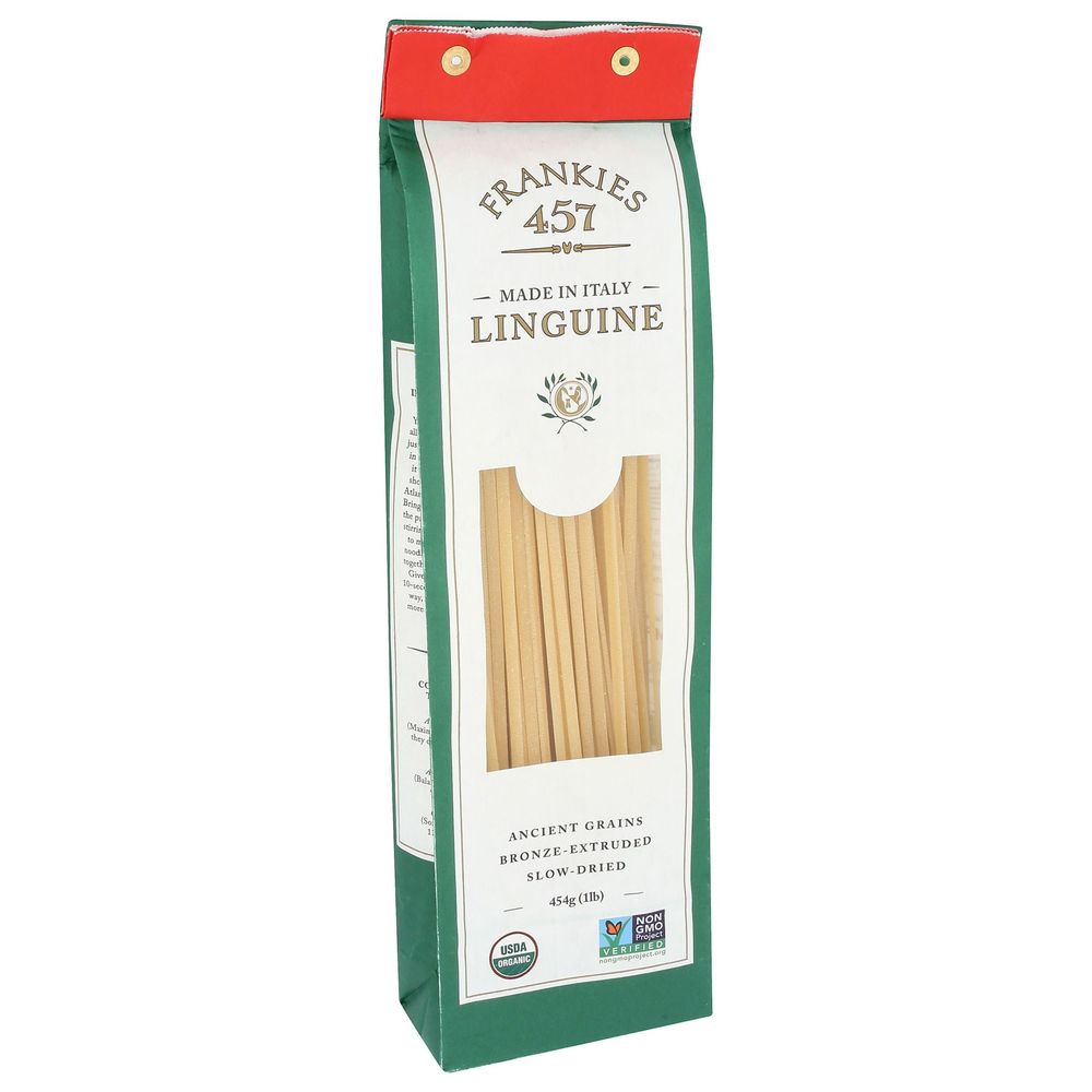 Frankies 457 Organic Frank Linguine Pasta, 1 Pound -- 6 Per Case
