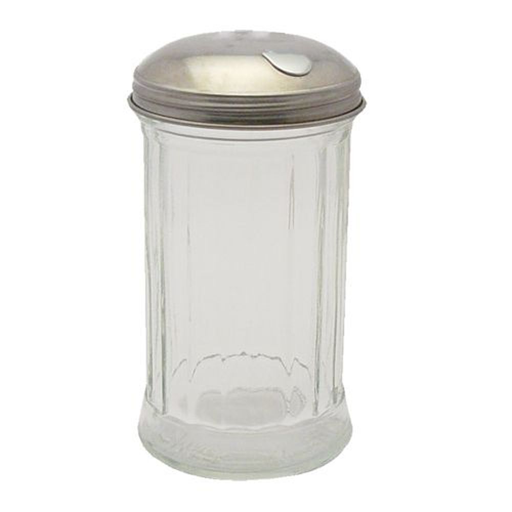 Winco G-102 Glass Sugar Pourer, 12 Ounce Capacity