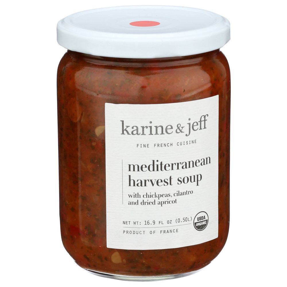 Karine & Jeff Mediterranean Harvest Soup, 16.9 Fluid Ounce -- 6 Per Case