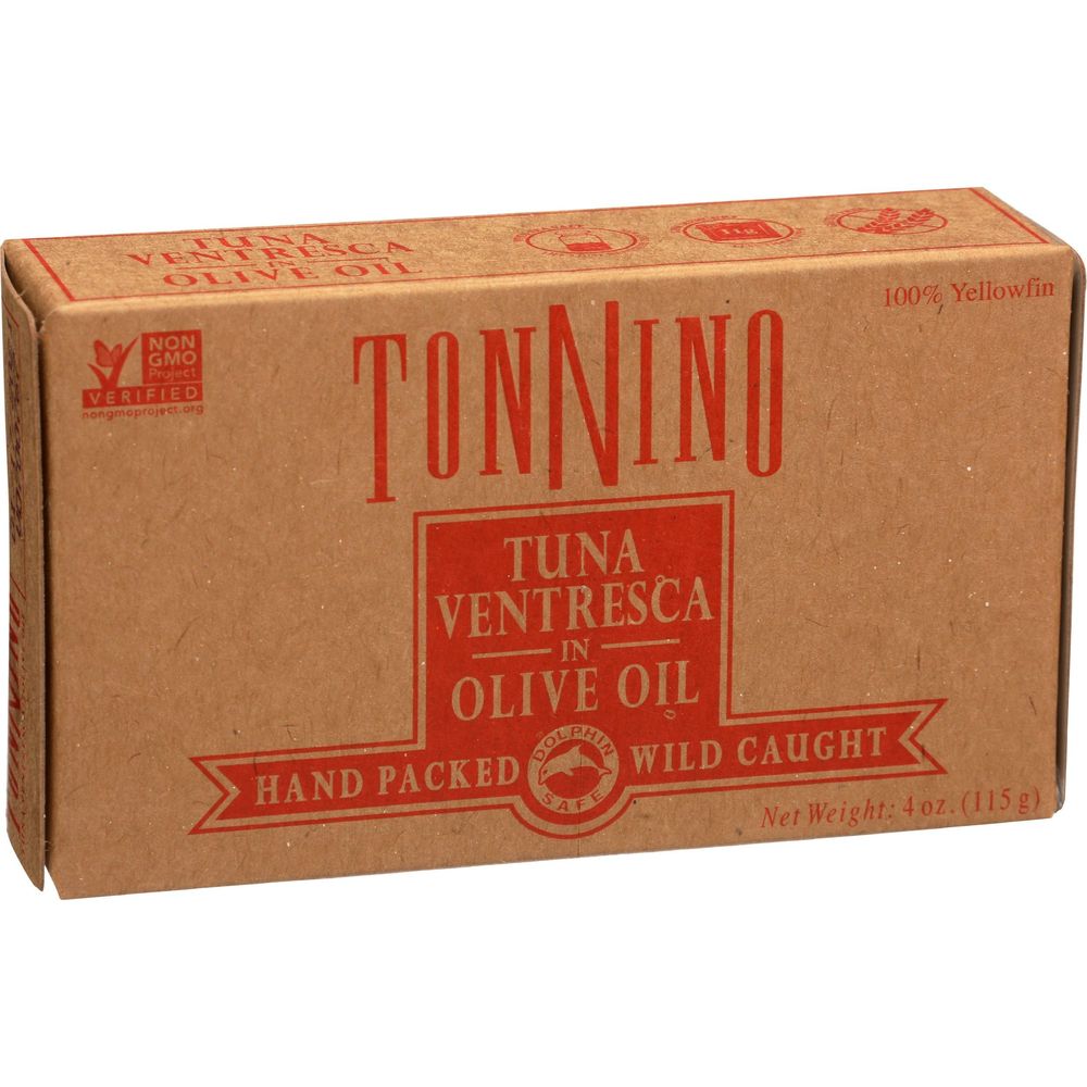 Tonnino Tuna Ventresca In Olive Oil, 4.05 Ounce -- 6 Per Case