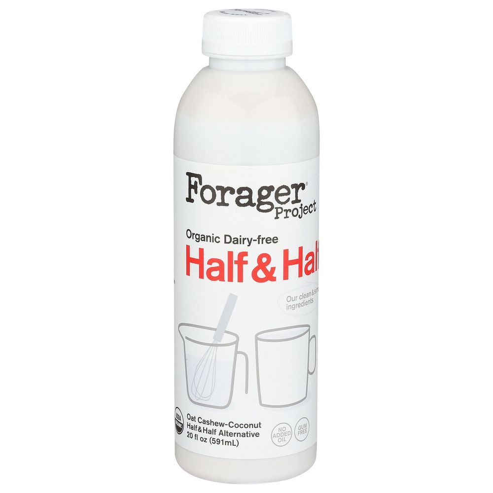 Forager Project Organic Dairy-free Half And Half, 20 Fluid Ounce -- 6 Per Case