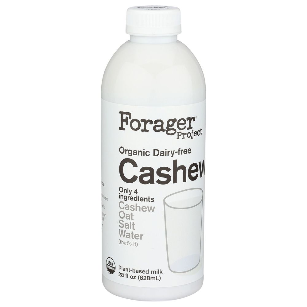 Forager Project Organic Cashew Milk, 28 Fluid Ounce -- 6 Per Case