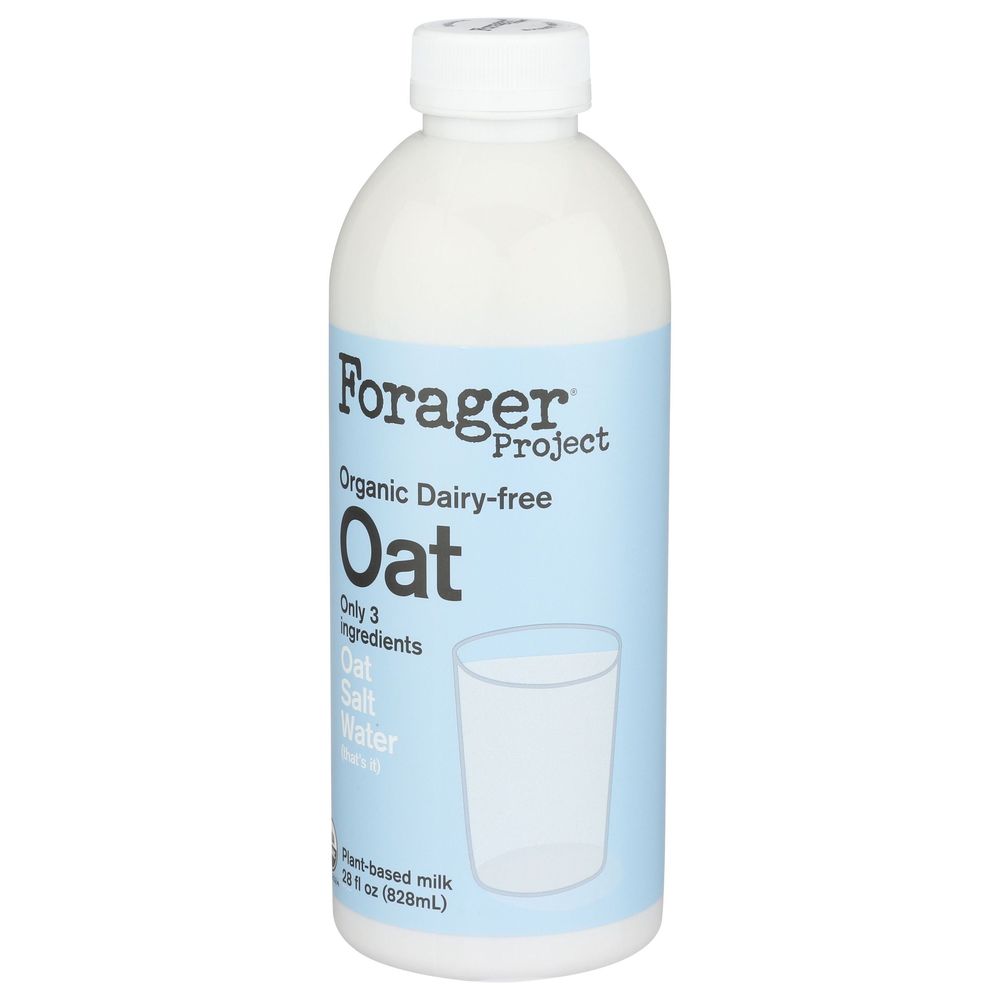 Forager Project Organic Oat Milk, 28 Fluid Ounce -- 6 per case.