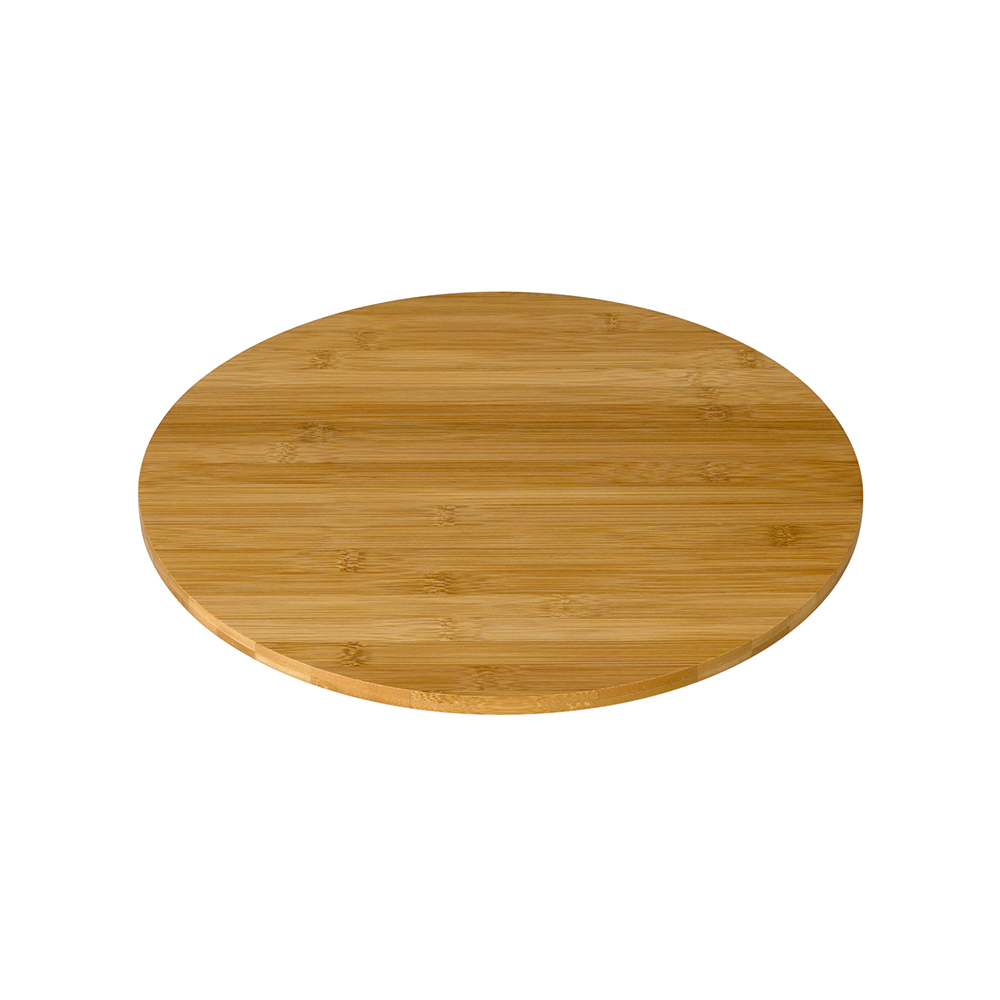 Rosseto 14 Inch Round Bamboo Surface, 13.75 X 13.75 X 0.38 Inch