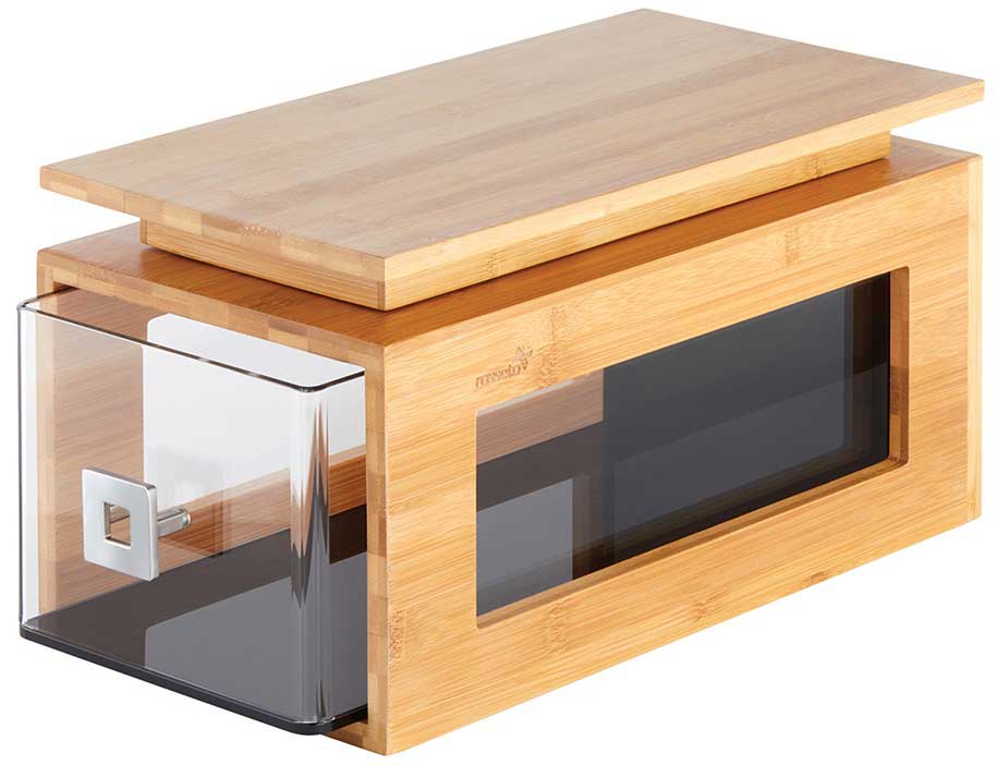 Rosseto Natura Bamboo Cap For Single Bamboo Drawer, 8 X 14.75 X 1.4 Inch