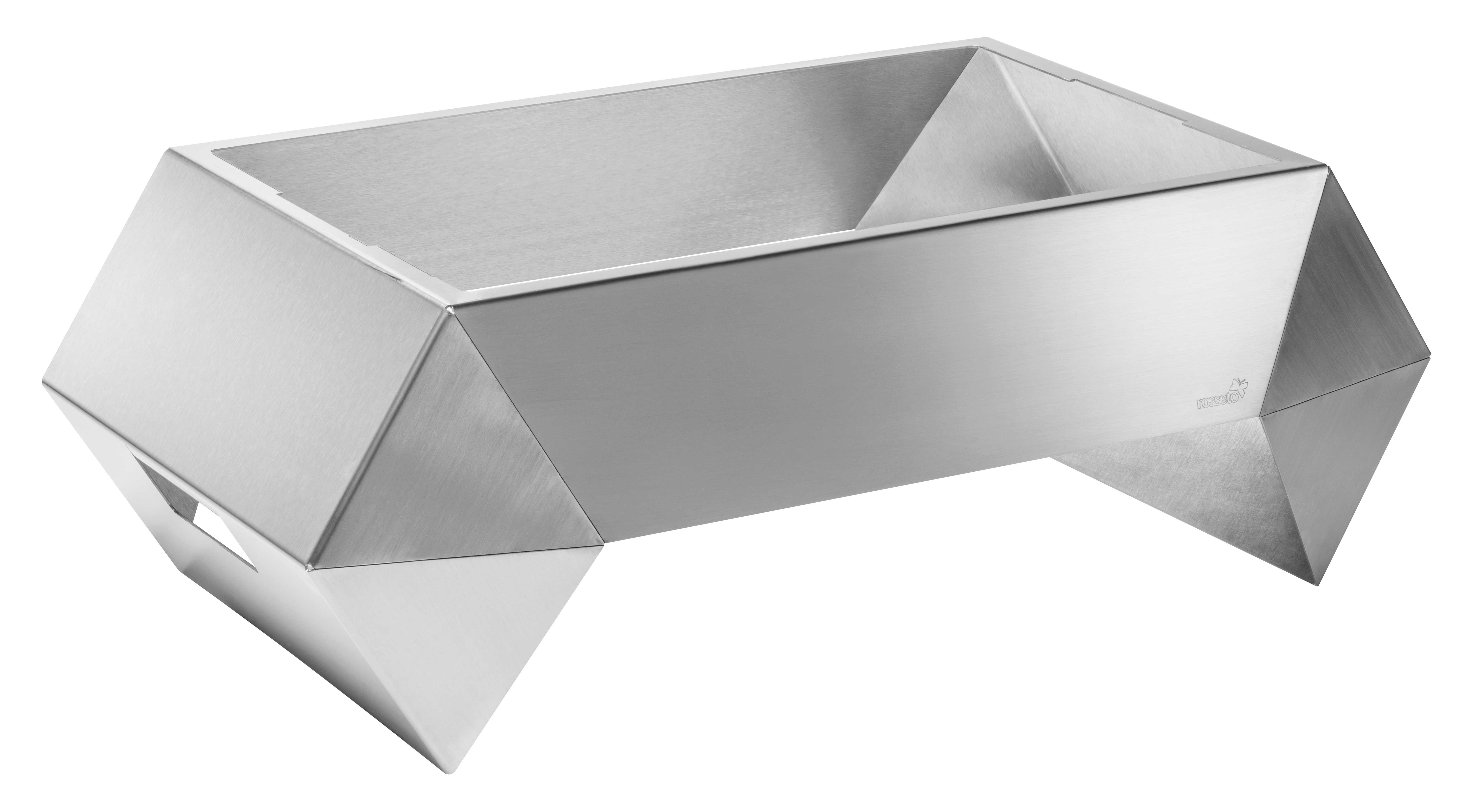 Rosseto Diamond Multi-chef Stainless Steel Frame Only, 28 X 17 X 9.5 Inch