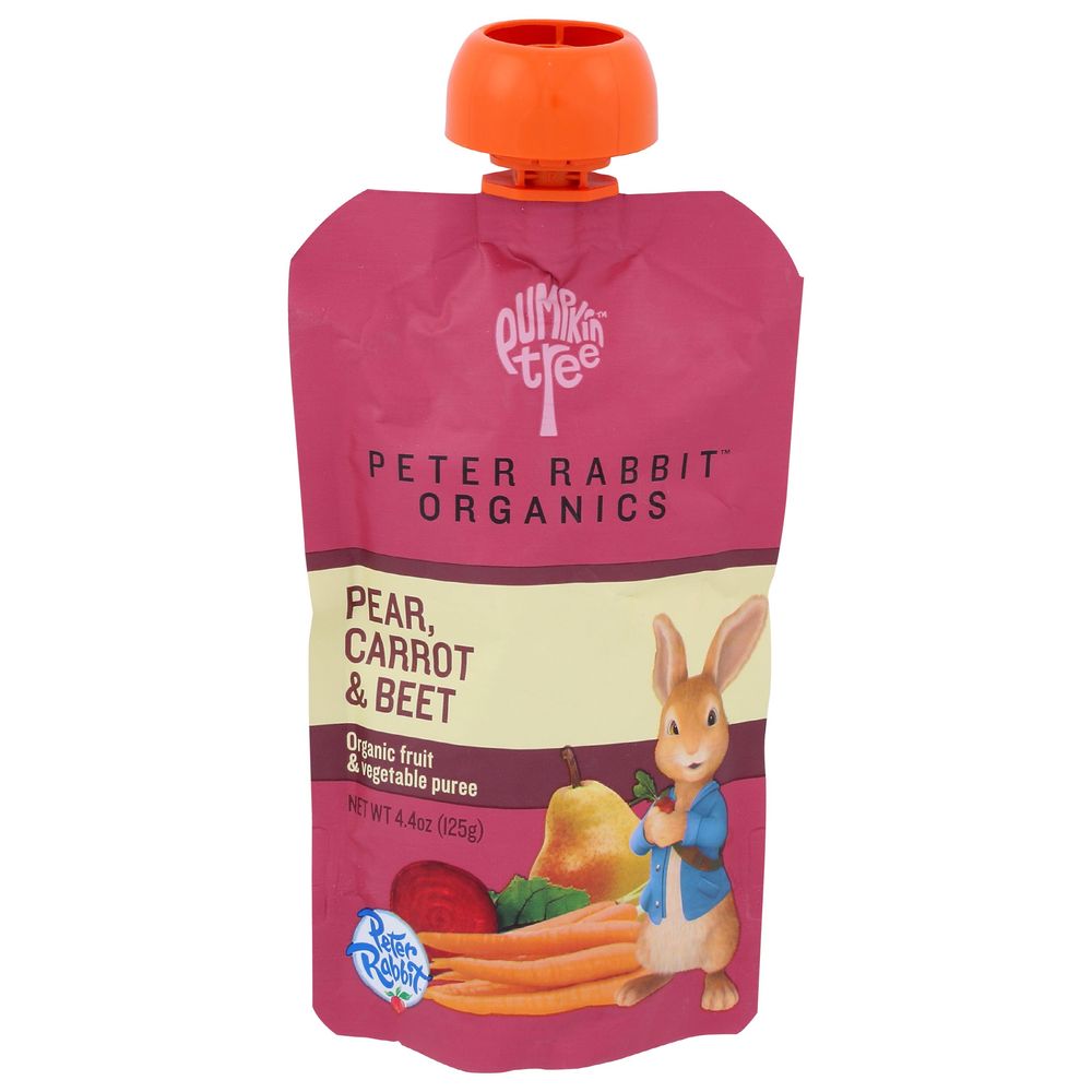 Peter Rabbit Organics Pear Carrot and Beet Baby Snacks, 4.4 Ounce -- 10 ...