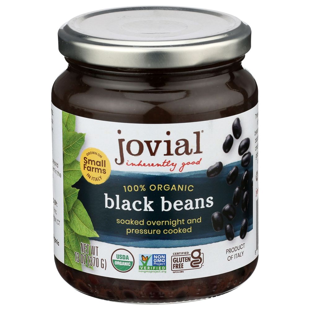 Jovial Organic Black Beans, 13 Ounce -- 6 Per Case