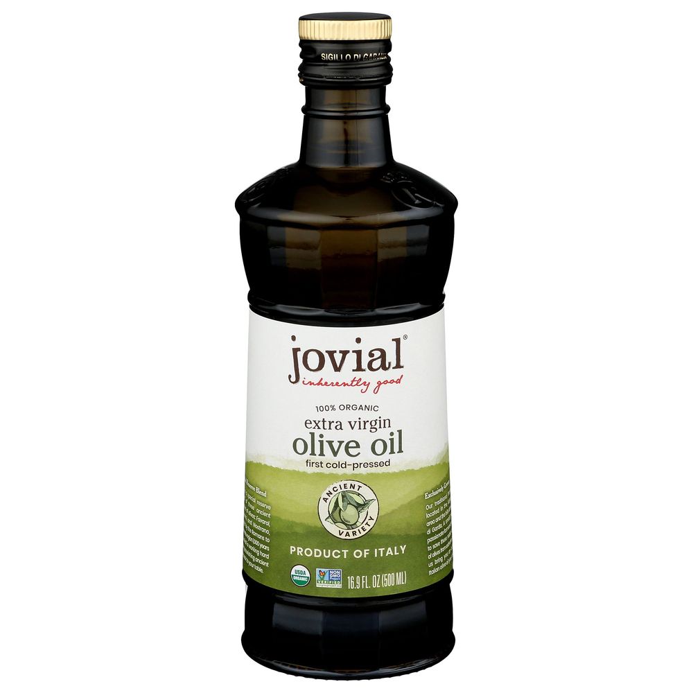 Jovial Organic Extra Virgin Olive Oil, 16.9 Fluid Ounce -- 6 Per Case
