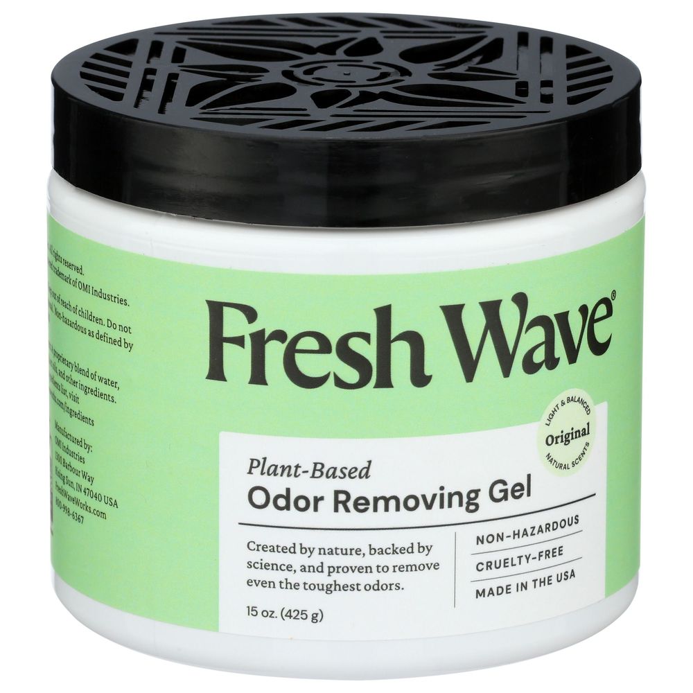 Fresh Wave Plant Based Original Odor Removing Gel, 15 Ounce