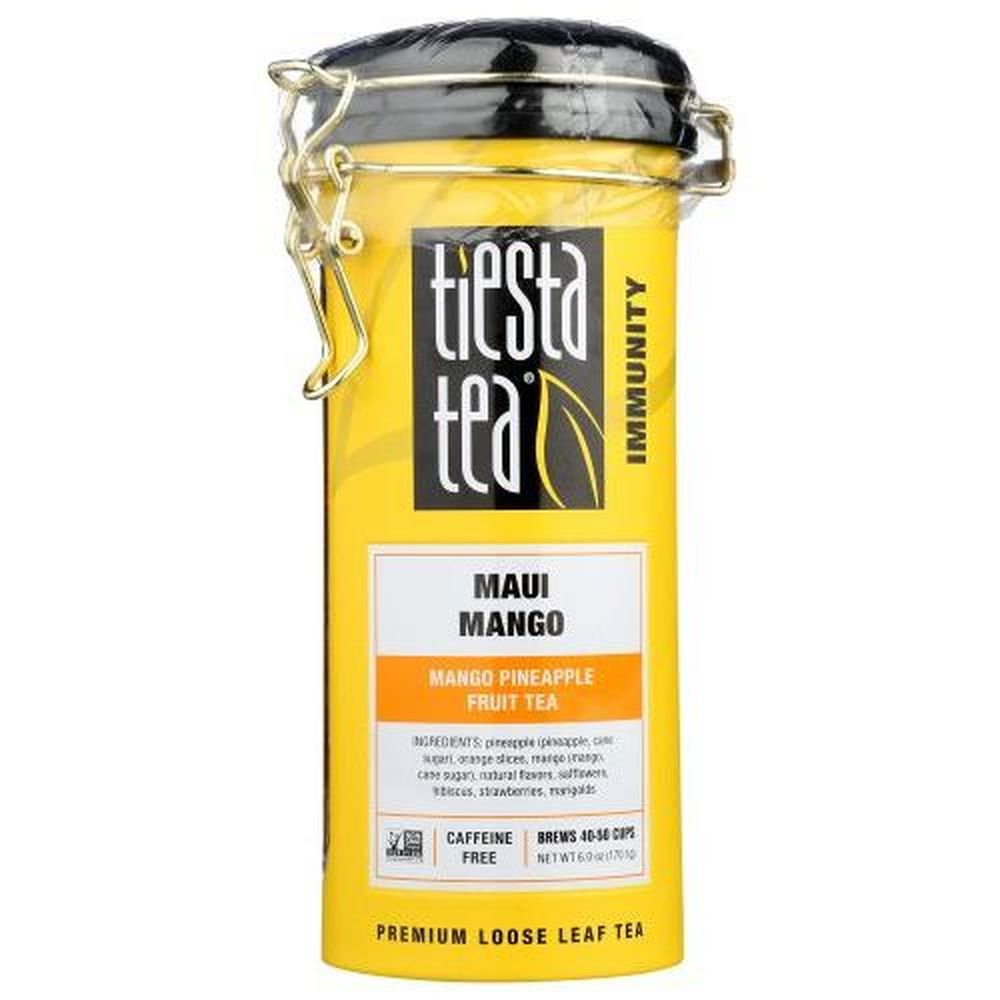Tiesta Tea Immunity Maui Mango Pineapple Herbal Tea, 6 Ounce -- 6 Per Case