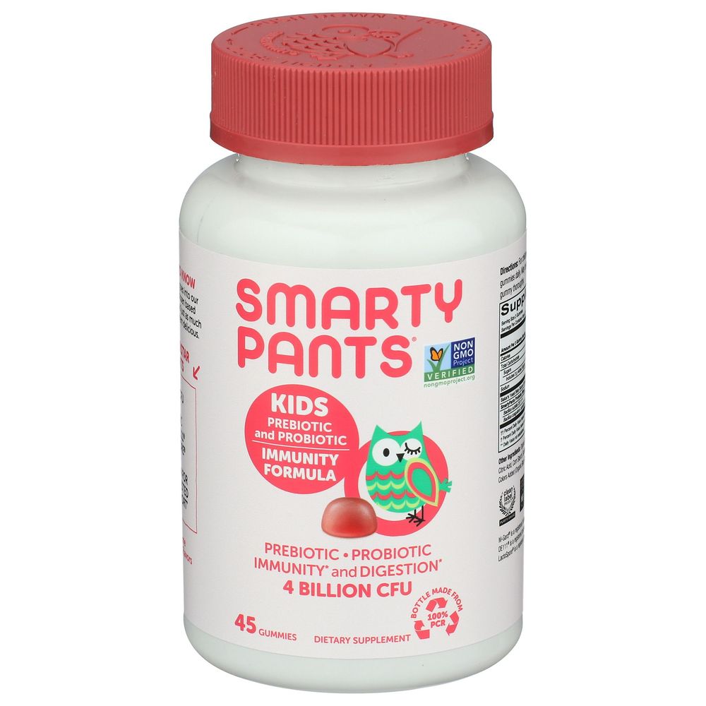Smartypants Strawberry Creme Kids Probiotic Complete Gummies, 45 Count