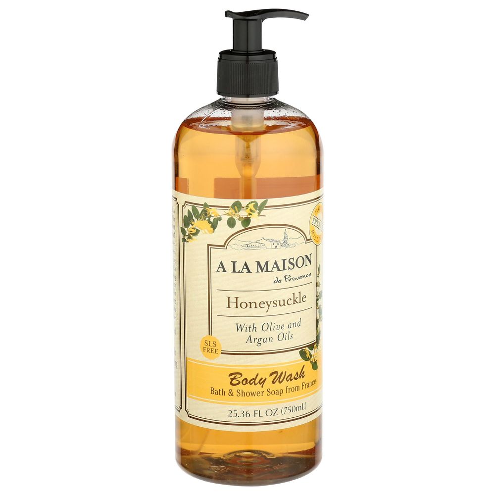 A La Maison Honeysuckle Body Wash, 25.36 Fluid Ounce