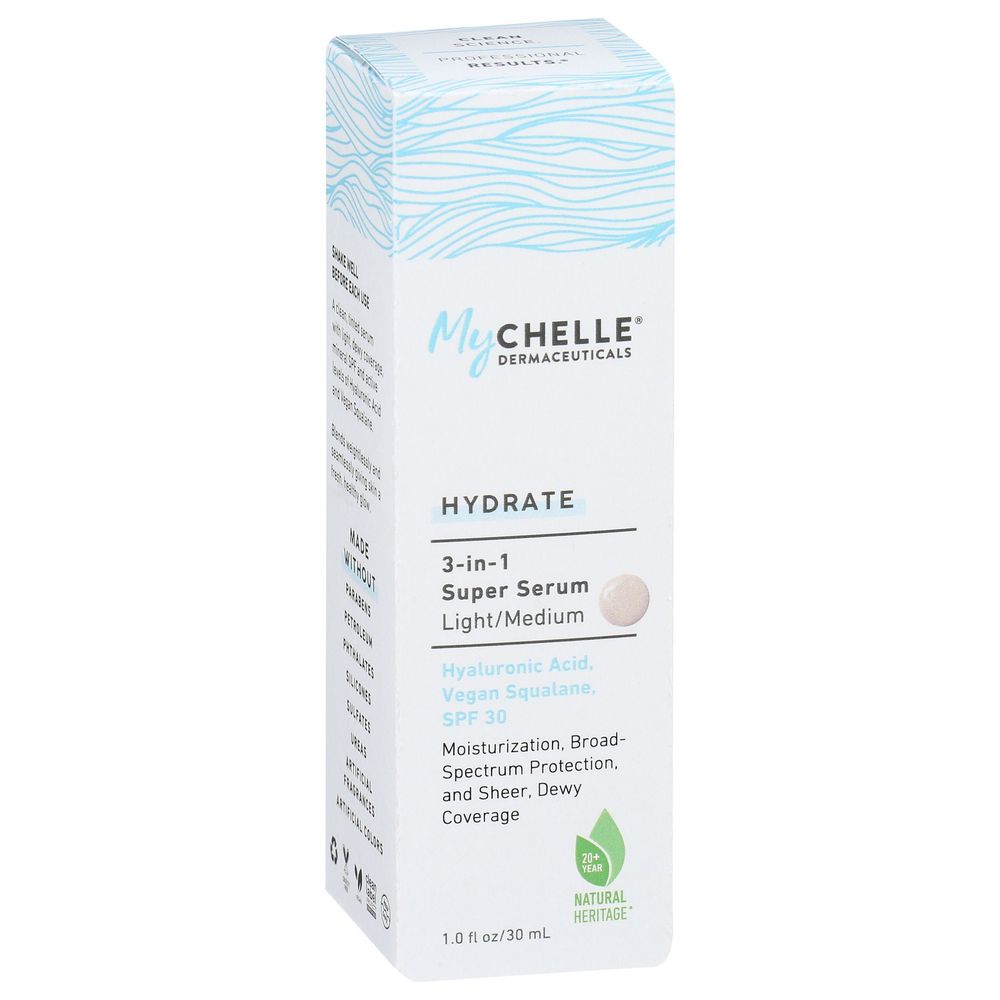 Mychelle Dermaceuticals Spf 30 Light Medium Super Serum Sunscreen, 1 Fluid Ounce