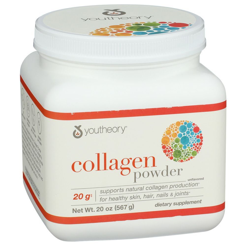 Youtheory Unflavored Collagen Powder, 20 Ounce