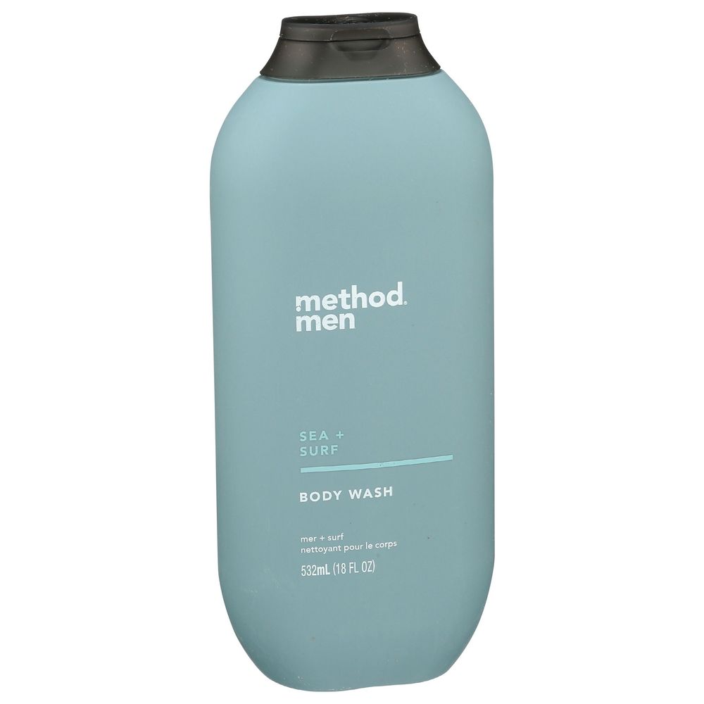 Method Men Sea Plus Surf Body Wash, 18 Ounce