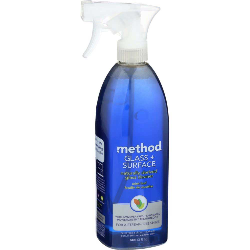 Method Mint Leaf Glass/surface Cleaner, 28 Fluid Ounce -- 8 Per Case
