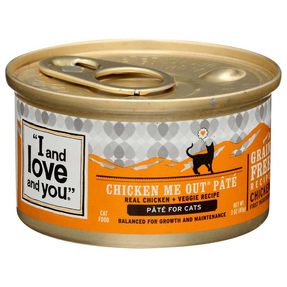 I and Love and You Chicken Pate with Veggies and Fruit Cat Food 3