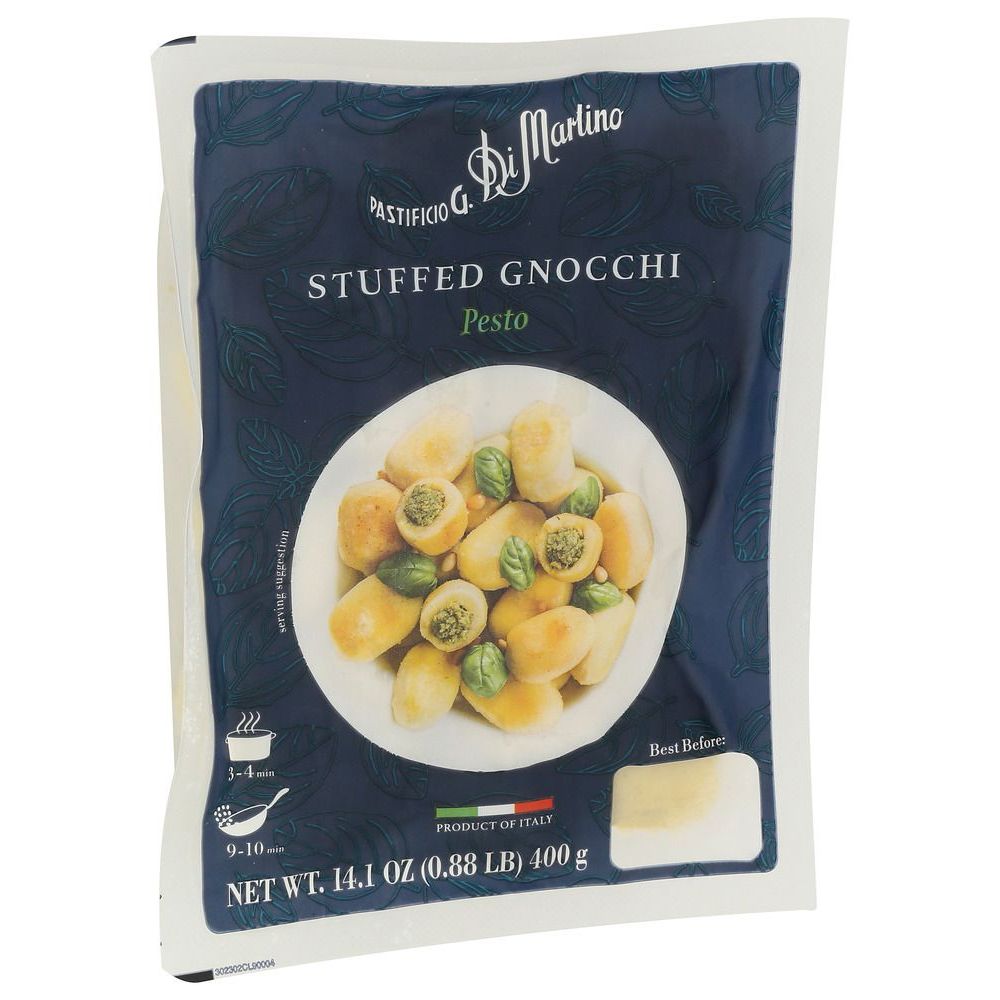 Pastificio G. Di Martino Pesto Stuffed Gnocchi, 14.1 Ounce -- 12 Per Case