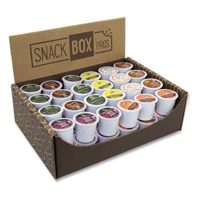 Snack Box Pros Favorite Flavors K Cup Coffee Assortment -- 48 Per Box