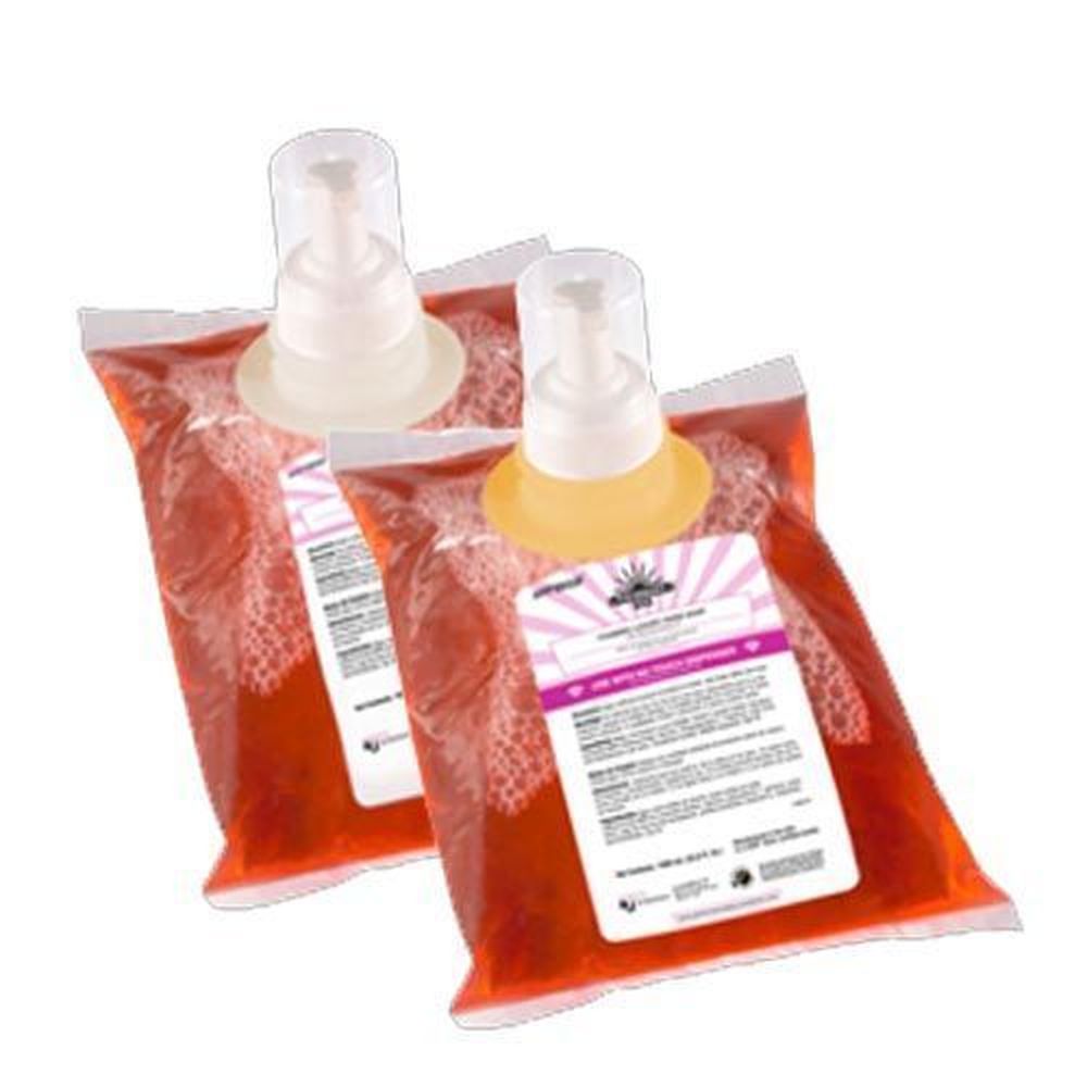 Performance Plus Pink With Tropical Fragrance Foaming Luxury Hand Soap, 1000 Ml -- 6 Per Case