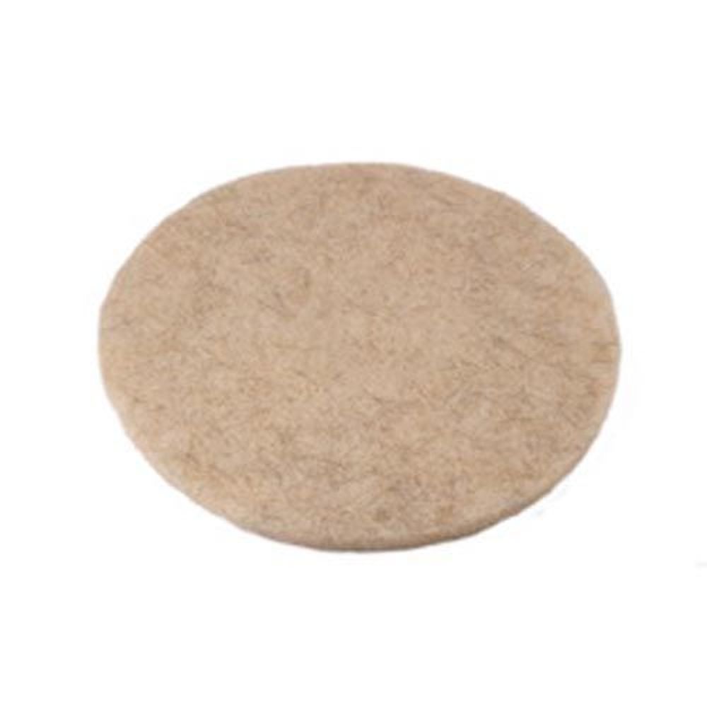 Performance Plus Natural Blend Medium Hair Round Burnishing Pad, 20 Inch -- 5 Per Case