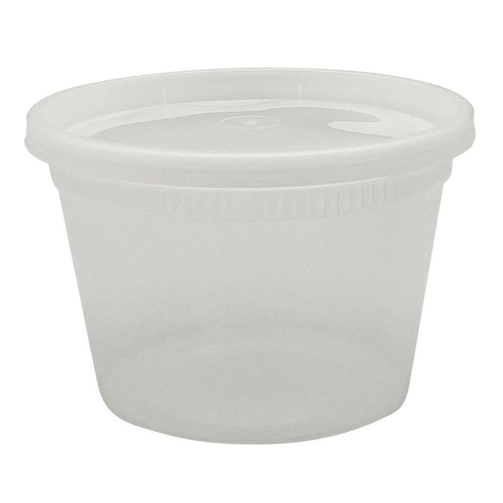 Empress Heavy Duty Clear Deli Container, 16 Ounce Capacity -- 240 Per Case