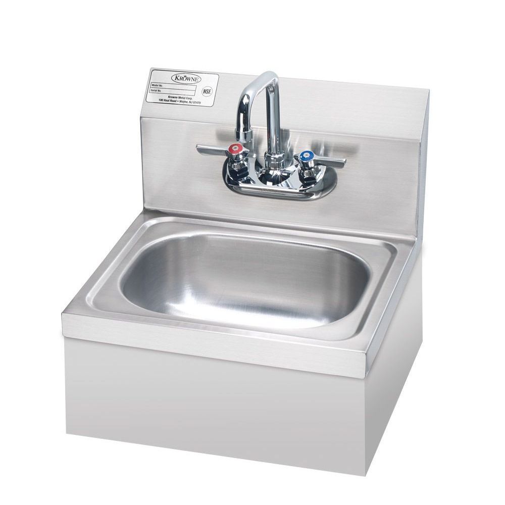 Krowne Stainless Steel Skirt For 9 Inch Width Hand Sinks